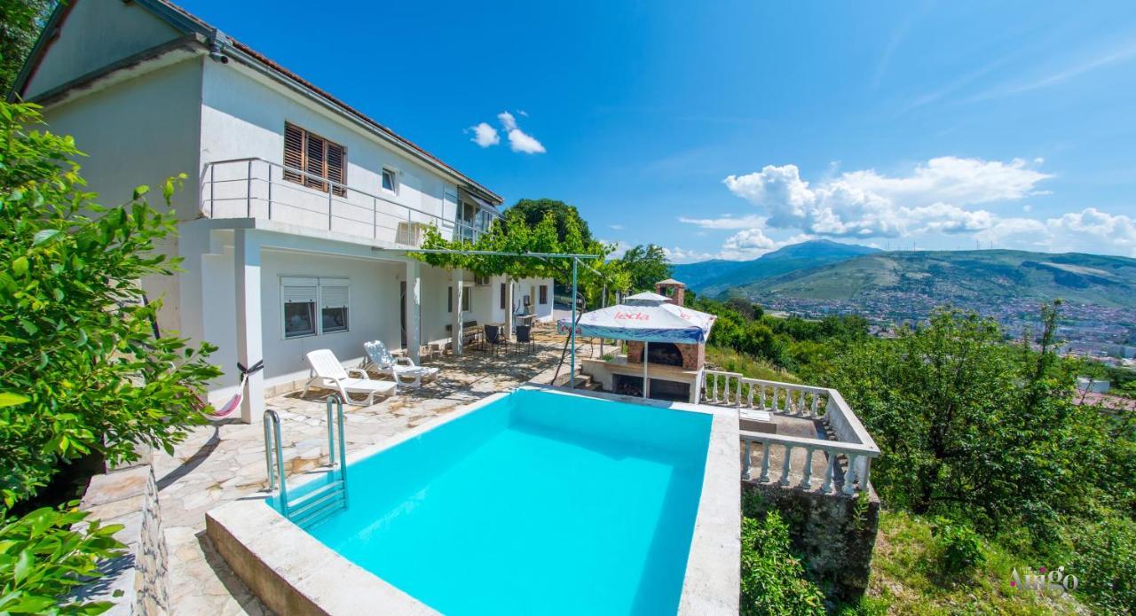 Perfect View Of Mostar - With Swimming Pool ภายนอก รูปภาพ