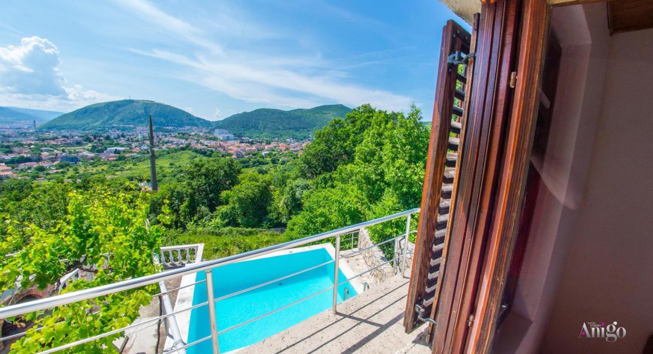 Perfect View Of Mostar - With Swimming Pool ภายนอก รูปภาพ